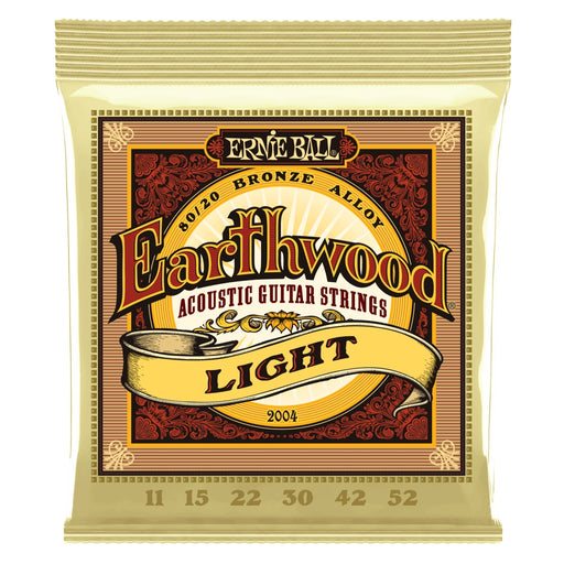 Ernie Ball Light Earthwood 80/20 Bronze Acoustic Guitar Strings