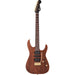 Charvel Ltd. Ed. MJ DK24 HSH 2PT E Mahogany With Figured Walnut Electric Guitar - Natural - New