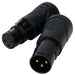 ADJ ACRJ453PSET RJ45 to 3pin XLR DMX Adapter Set