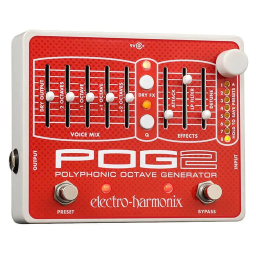 Electro-Harmonix POG2 Polyphonic Octave Generator Effects Pedal