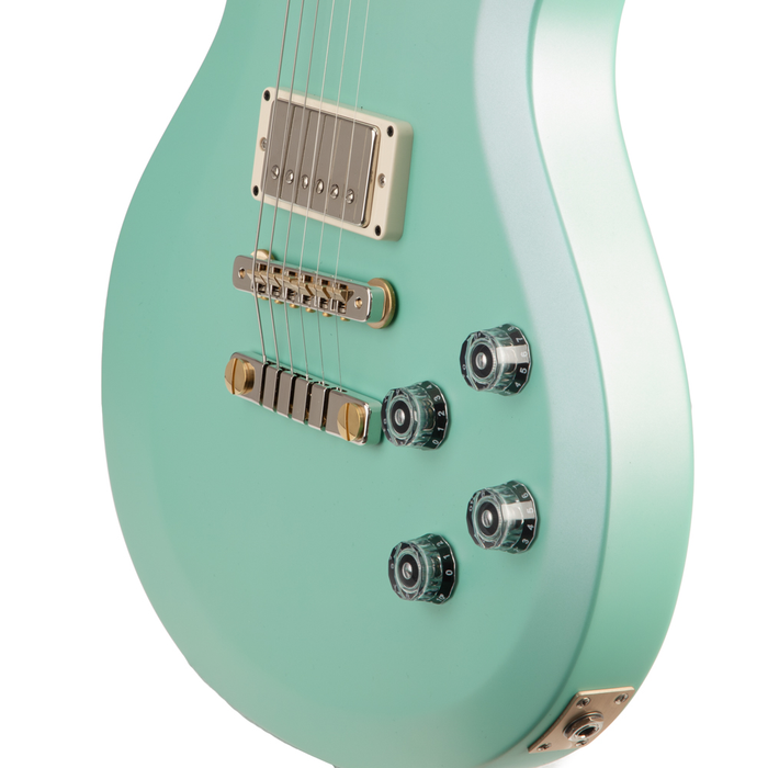 PRS S2 Singlecut McCarty 594 Electric Guitar - Satin Mint Metallic Custom Color - New