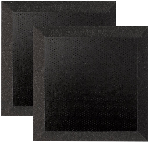 Ultimate Support UA-WPBV-12 Bevel-style Absorption Panel Professional Studio Foam with Vinyl Layer - 12"x12"x2" (Pair)