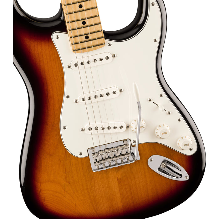 Fender 70th Anniversary Player Series Stratocaster, Maple Fingerboard - 2-Color Sunburst