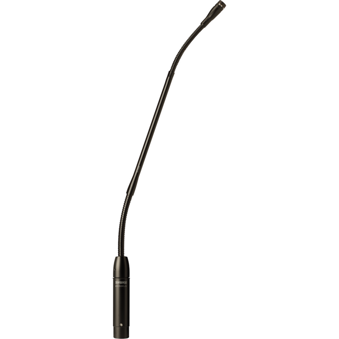 Shure MX412/S Microflex Supercardioid Condenser Gooseneck Microphone - 12-Inch