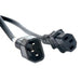 ADJ ECCOM-3 3-Foot IEC Male to IEC Female Black AC Extension Cord