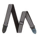 Dunlop D3831BK Classic Black/White Checkered Guitar Strap