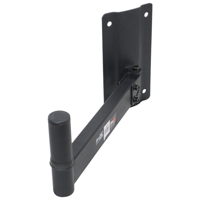 ProX T-SM32 Adjustable Wall Mount Hinged Bracket for PA Speaker Installations - Black Finish