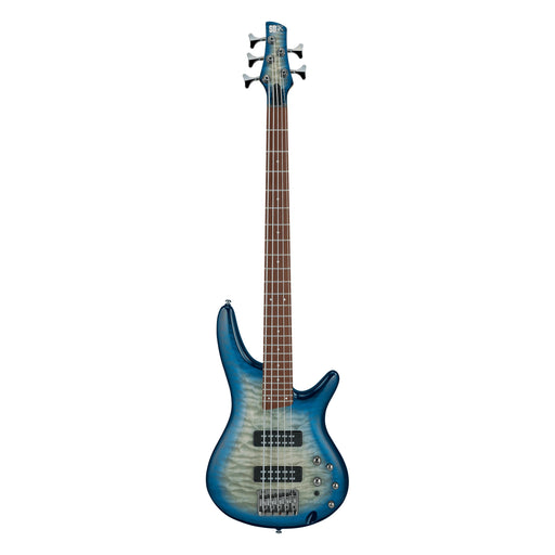 Ibanez SR Standard 5-String Electric Bass Guitar - Stained Cosmic Blue Starburst