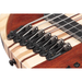 Ibanez BTB7MS-NML Multi-Scale 7-String Bass Guitar - Natural Mocha Low Gloss