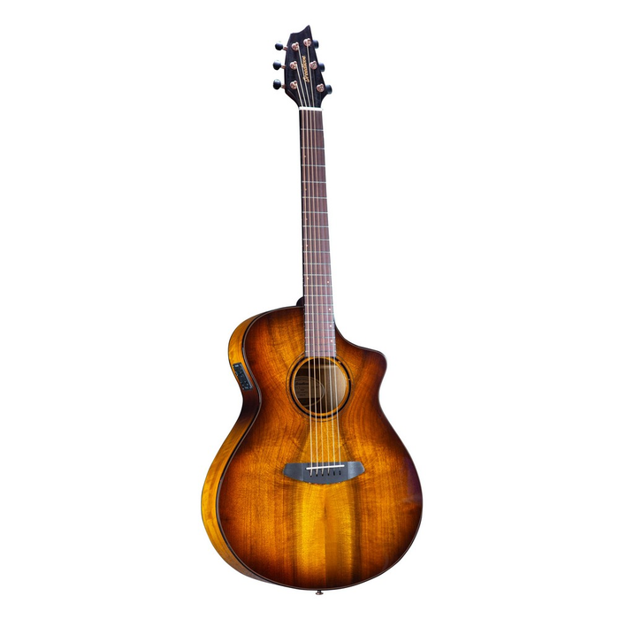 Breedlove ECO Pursuit Exotic S Concert CE Acoustic Guitar - Tiger's Eye, Myrtlewood - New