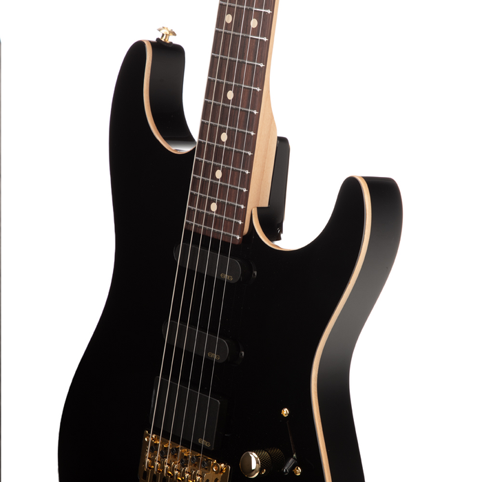 Suhr Standard Legacy Electric Guitar - Black, Floyd Rose