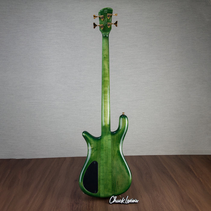 Spector USA Custom NS-2 Bass Guitar - Alien Glow - CHUCKSCLUSIVE - #1385