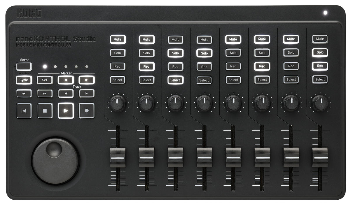 Korg nanoKONTROL Studio Mobile MIDI Controller