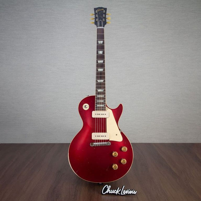 Gibson Custom Shop Murphy Lab 1954 Les Paul Standard Electric Guitar - Heavy Aged Candy Red - #42543