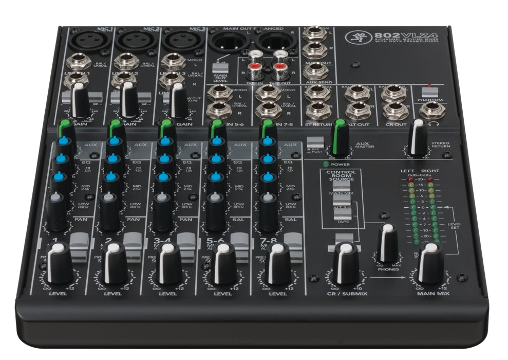 Mackie 802VLZ4 8 Channel Compact Analog Mixer