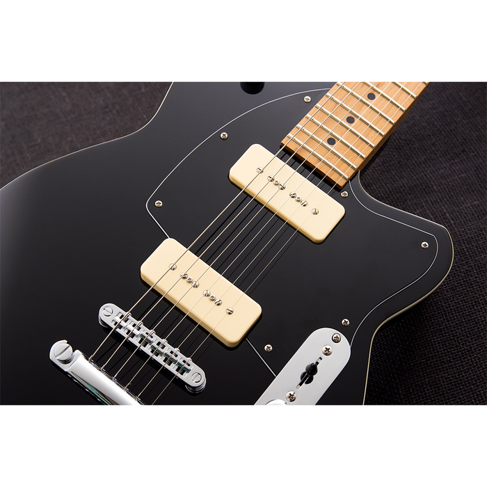 Reverend Charger 290 Electric Guitar - Midnight Black