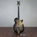 Gretsch Limited Edition G6134TG Paisley Penguin With String-Thru Bigsby Electric Guitar - Black Paisley - #JT23051880