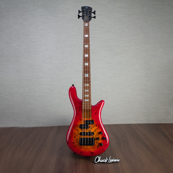 Spector EuroBolt 4-String Bass Guitar - Inferno Red Gloss - #21NB18621