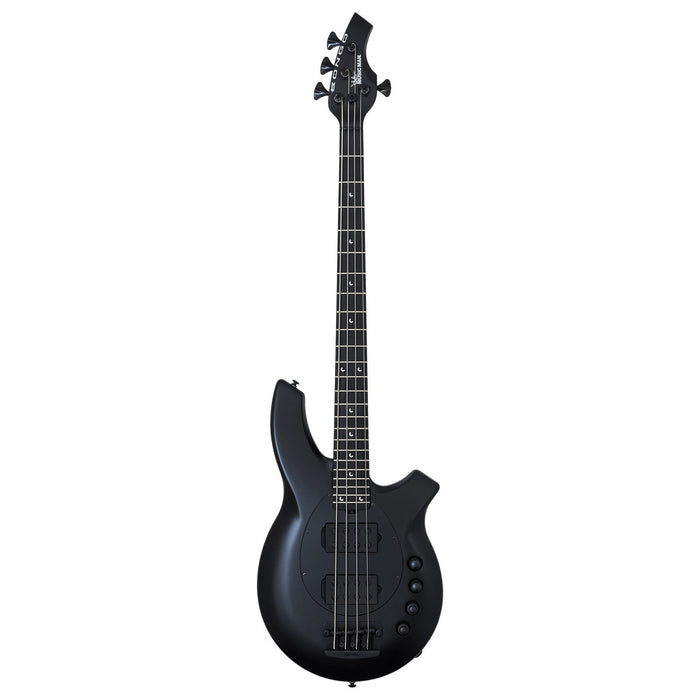 Ernie Ball Music Man Bongo HH 4-String Electric Bass Guitar - Stealth Black - New