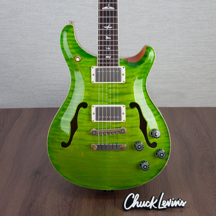 PRS McCarty 594 Hollow Body II 10 Top Electric Guitar - Eriza Verde - #230361025