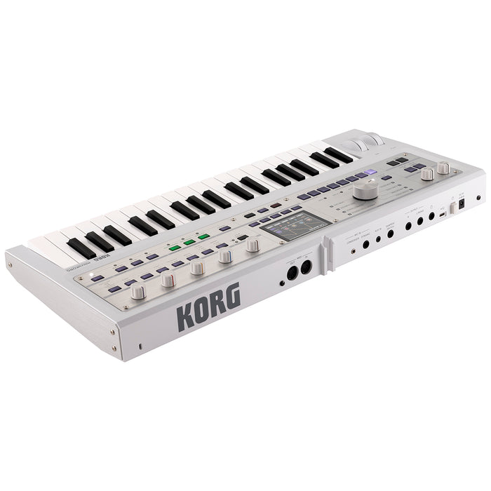 Korg microKorg 2 Synthesizer Vocoder Looper - White - Preorder