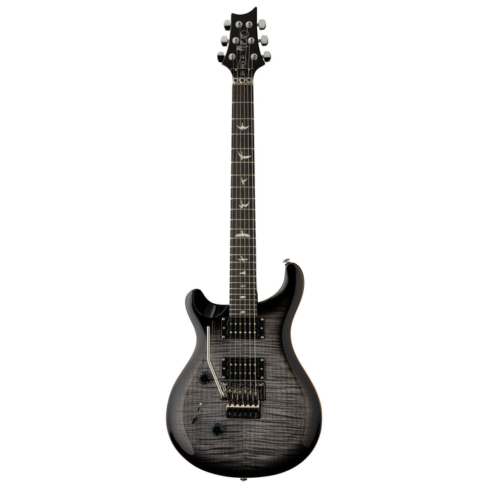 PRS SE Custom 24 Floyd Rose Left-Handed Electric Guitar - Charcoal Burst