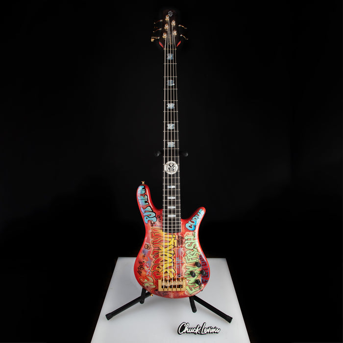 Spector USA Custom NS-5 NYC Graffiti Collection Limited Edition Bass Guitar - CHUCKSCLUSIVE - #715