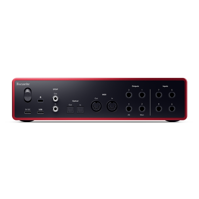 Focusrite Scarlett 18i16 4th Gen 18-In, 16-Out USB Audio Interface with Four 4th Gen Scarlett Mic Preamps