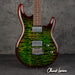 Music Man Steve Lukather Signature Luke III Electric Guitar, Lucsious Green, Quilt Maple Top - Open Box Mint