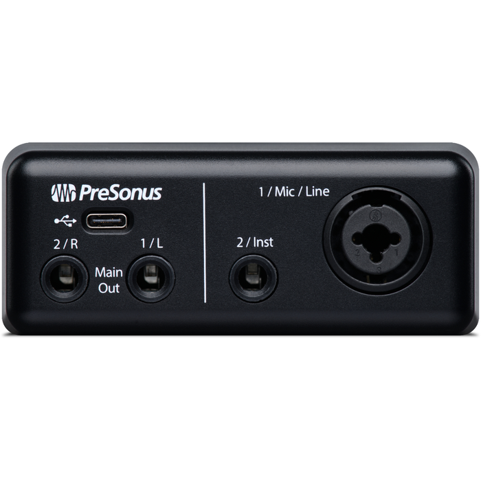 PreSonus Audiobox GO Ultra Compact 2x2 USB Audio Interface