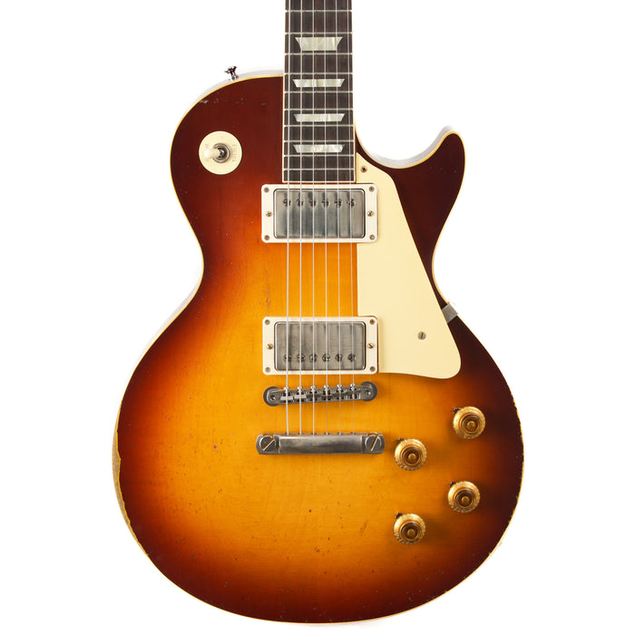 Gibson Custom Shop Murphy Lab 1958 Les Paul Standard - Ultra Heavy Aged Royal Tea Burst - CHUCKSCLUSIVE - #821495 - Mint, Open Box