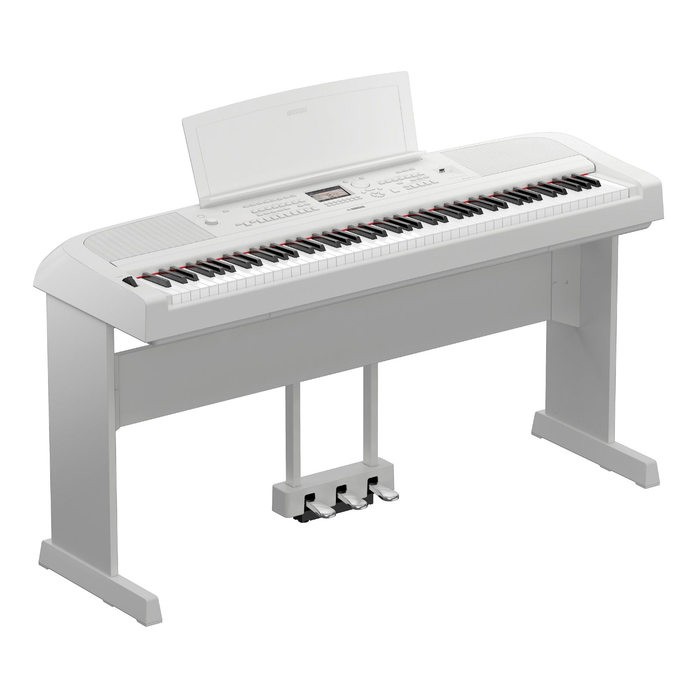 Yamaha L-300 Piano Stand (Matches DGX-670) - White