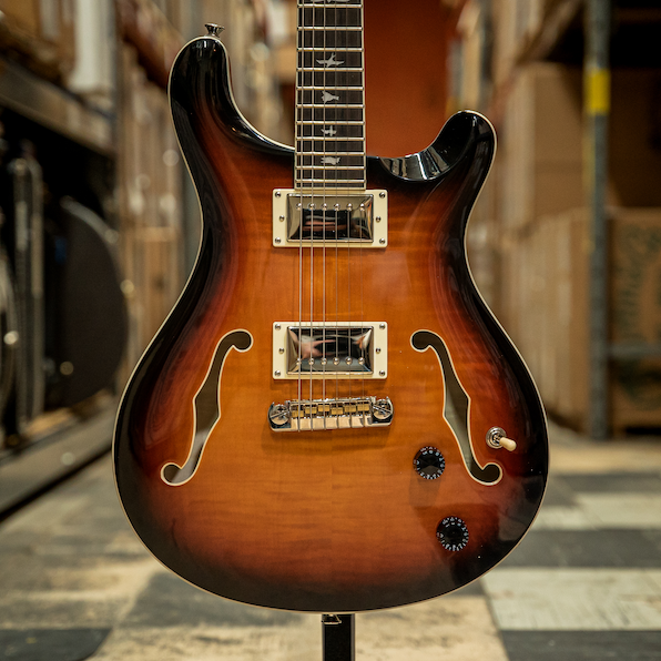 PRS SE Hollowbody II Electric Guitar - Tricolor Sunburst