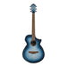 Ibanez AEW Series AEWC400 Acoustic Guitar - Indigo Blue Burst - New