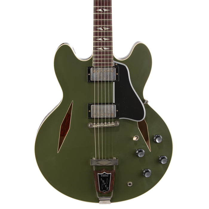 Gibson Custom Shop 1964 Trini Lopez Standard - Olive Drab - CHUCKSCLUSIVE - #120765 - Display Model