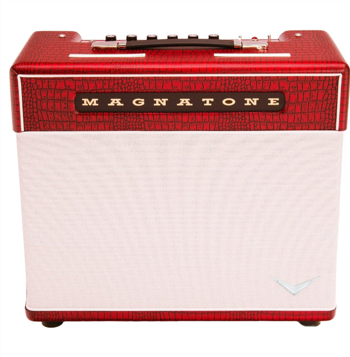 Magnatone Super Fifteen 1x12-Inch Tube Combo Guitar Amplifier - Red - New