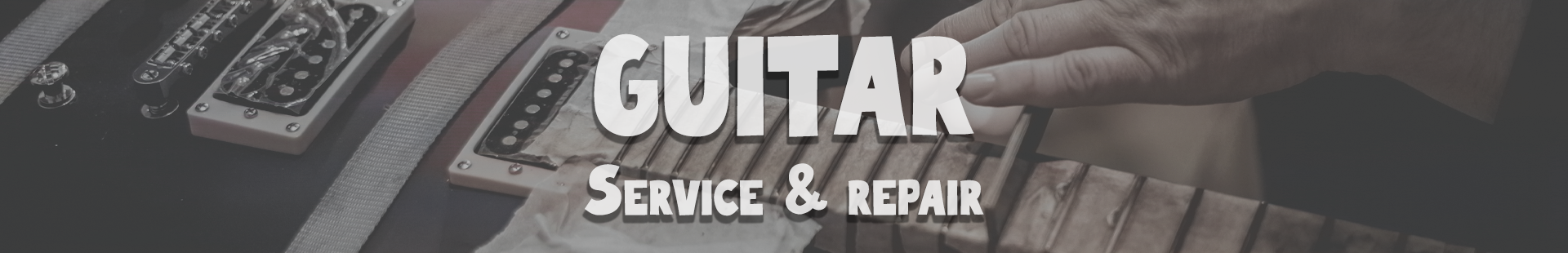 Guitar Service and Repair Landing