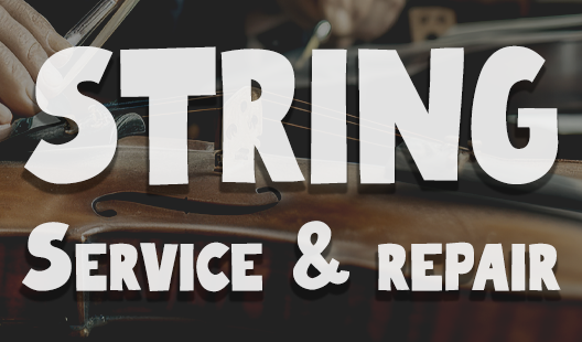 String Service and Landing graphic mobil