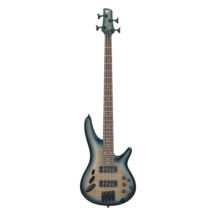 Ibanez SR Bass Workshop 4-String Electric Bass Guitar - Cosmic Blue Low Gloss