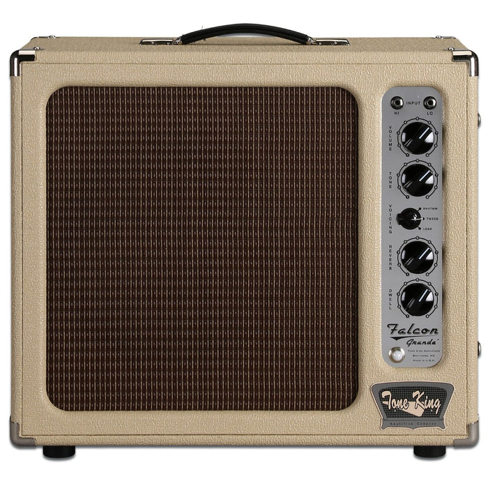 Tone King Falcon Grande 20-Watt 1x12-Inch Combo Amplifier - Cream - Mint, Open Box - Open Box,Cream