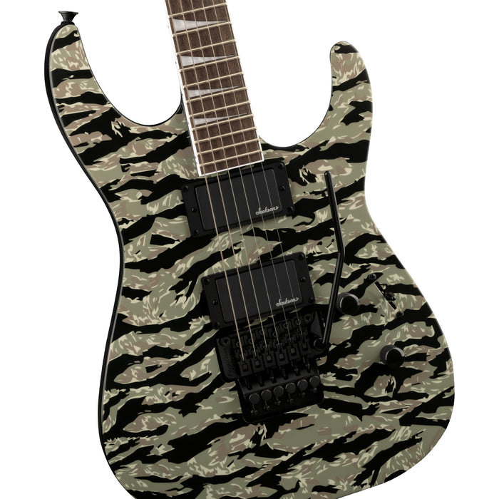 Jackson X Series Soloist SLX DX Camo Electric Guitar - Tiger Jungle