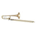 Bach 42AG Stradivarius Professional Tenor Trombone - Lacquer with Gold Brass Bell, Hagmann Valve