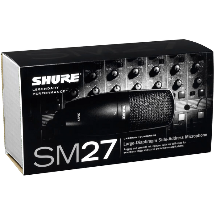 Shure SM27-SC Multi-Purpose Condenser Microphone