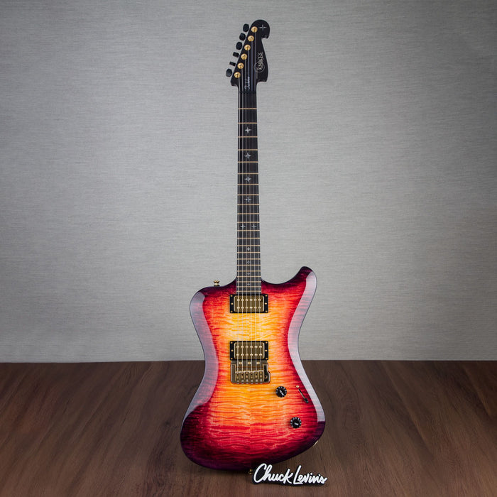 Knaggs Chesapeake Tuckahoe T1 Top Electric Guitar - Sunrise Burst - #62