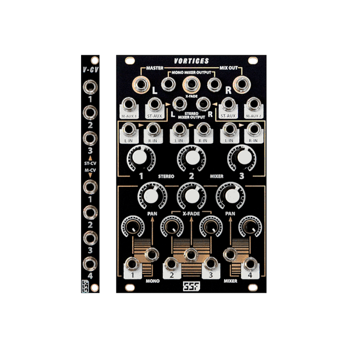 Steady State Fate Vortices 16hp Character Mixer Eurorack Module - New