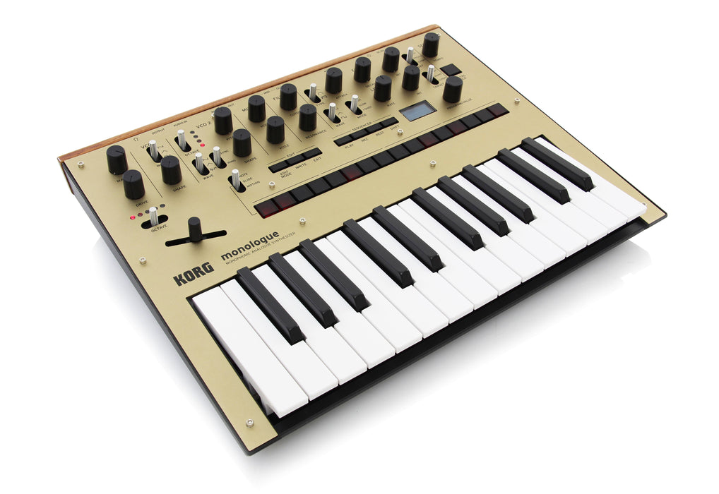 Korg monologue Monophonic Analogue Synthesizer - Gold - New