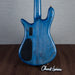 Spector Euro5 LT 5-String Bass Guitar - Exotic Poplar Burl Blue Fade - CHUCKSCLUSIVE - #]C121SN 21048