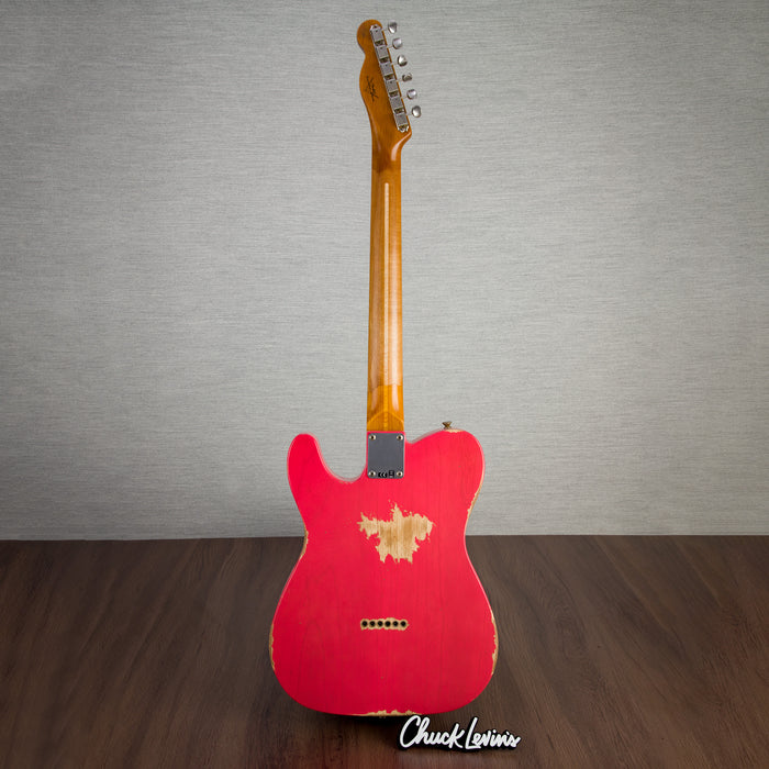 Fender Custom Shop 52 Telecaster Heavy Relic Electric Guitar - Watermelon King - CHUCKSCLUSIVE - #R125962