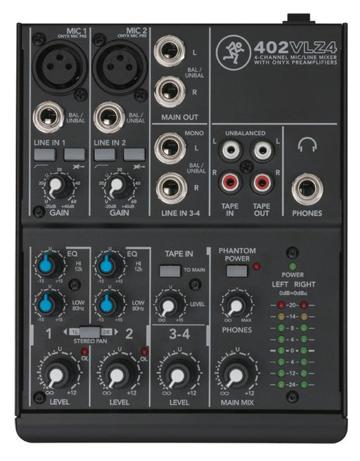 Mackie 402VLZ4 4 Channel Ultra-Compact Mixer