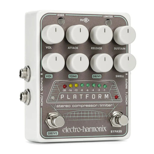 Electro-Harmonix Platfrom Stereo Compressor/Limiter Effects Pedal